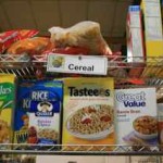 Food shelf cereal